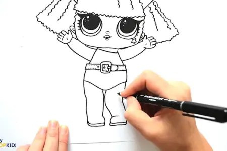 ЛОЛ для срисовки карандашом