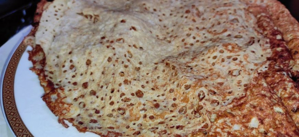 Здоровые блины из ржаной муки для диабетиков